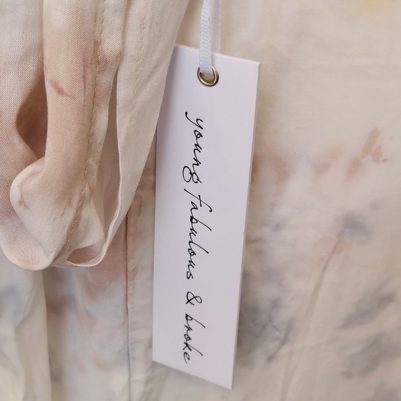 Young Fabulous and Broke Tie Dye Wrap Dress - Picture 13 of 16